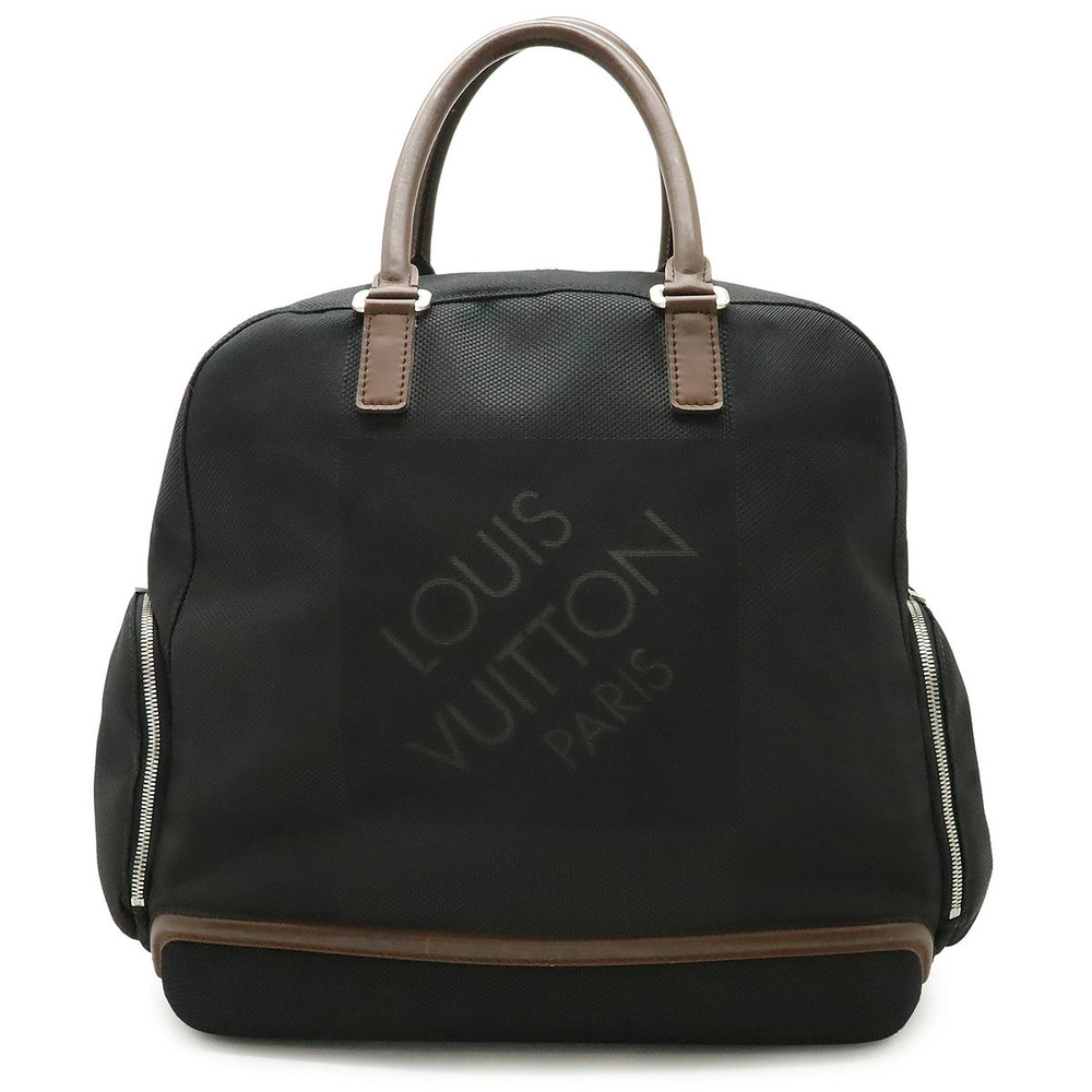 LOUIS VUITTON Damier Geant Aventurier Boston Bag Handbag Travel Golf Noir Black
